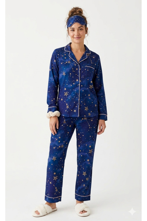 Pyjama Set/Lounge Wear/Cotton Mix