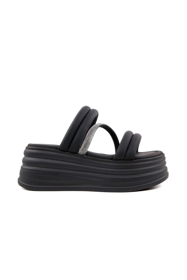 261-7028 Black Women's Slippers