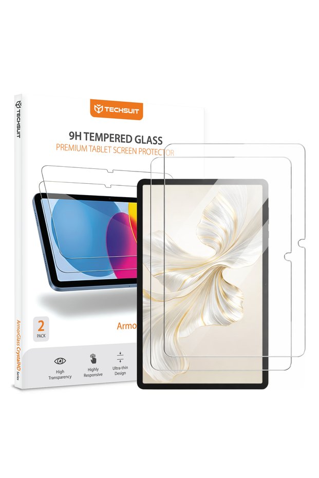 - ArmorGlass CrystalHD (2 pack) - Honor Pad 9/ Pad 10 - Clear, precise coverage