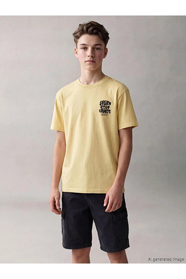 Crew Neck Boys' T-Shirt (S6)