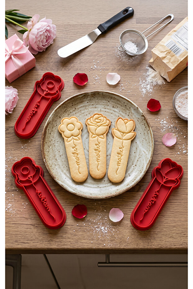 Mother's Day 3-Piece Mold Set 12 cm