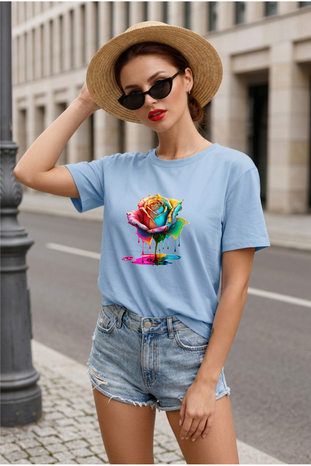 Unisex Crew Neck Oversize Cotton T-Shirt