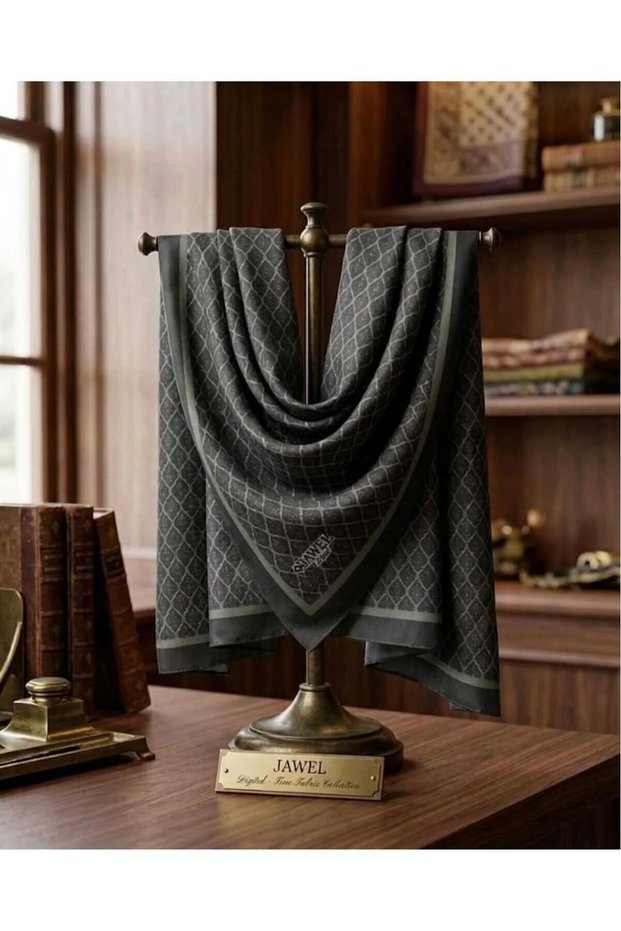 Jawel Motif Cotton Soft Shawl