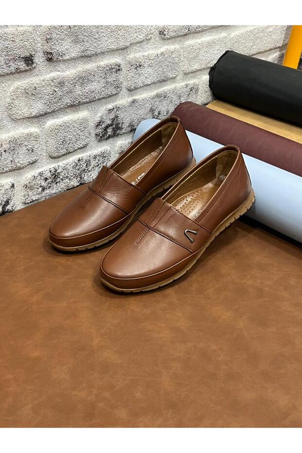 Genuine Leather Large Size 40-41-42-43 Orthopedic Lightweight Rustic Women's Mother Shoes