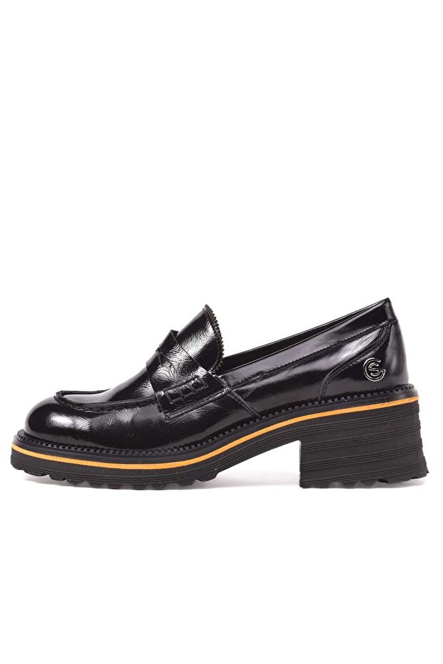 Step1 Women's Genuine Patent Leather Casual Shoes 263240