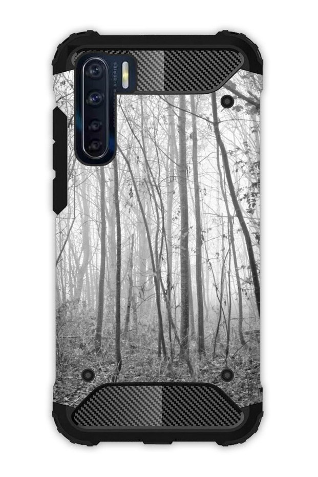 Oppo Reno 3 / Oppo A91 Case Army Tank Full Protection Anti-Shock - Forest of Fear