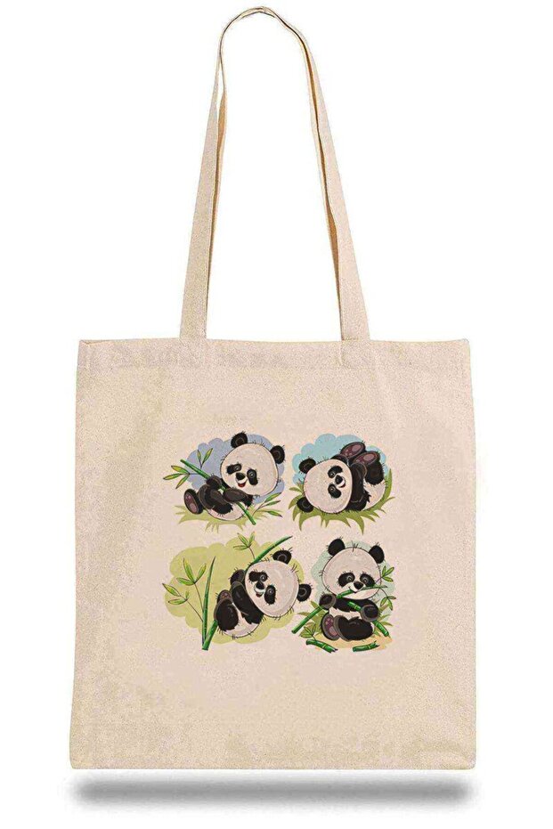 Geantă de stofa Panda - 1