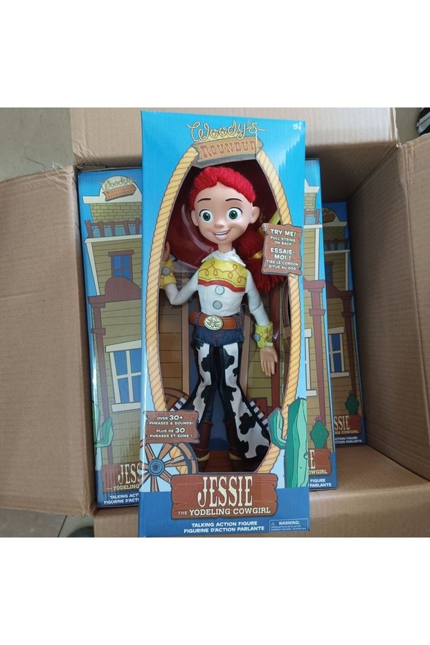 Bandai C In Stock Disney Pixar Toy Story Woody Action Figures English Movie Sound Character Doll Clo