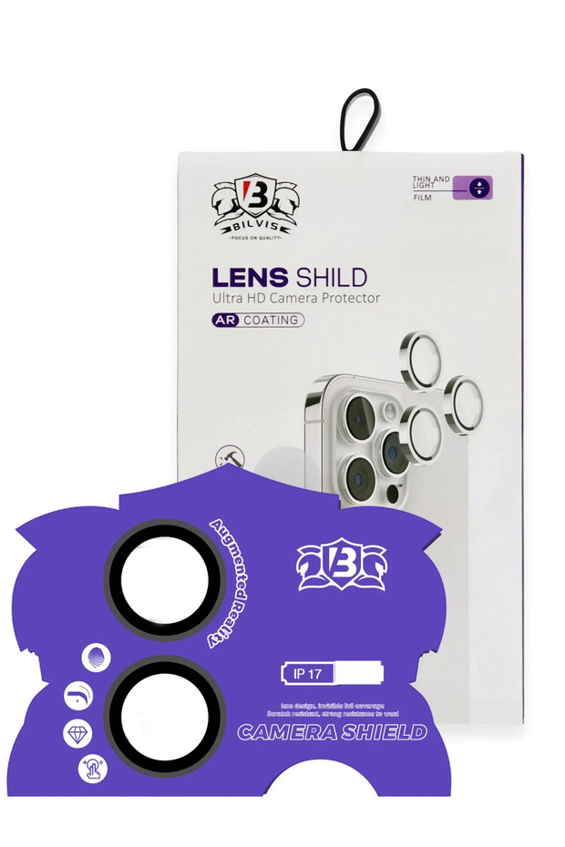 Ilkeshop New iPhone 17 Bilvis Titan Kamera Lens (85312) - Black