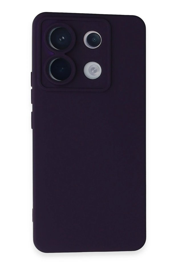 Ilkeshop New Redmi Note 13 Pro 5g Case Nano Velvet Silicone (201401) - Purple