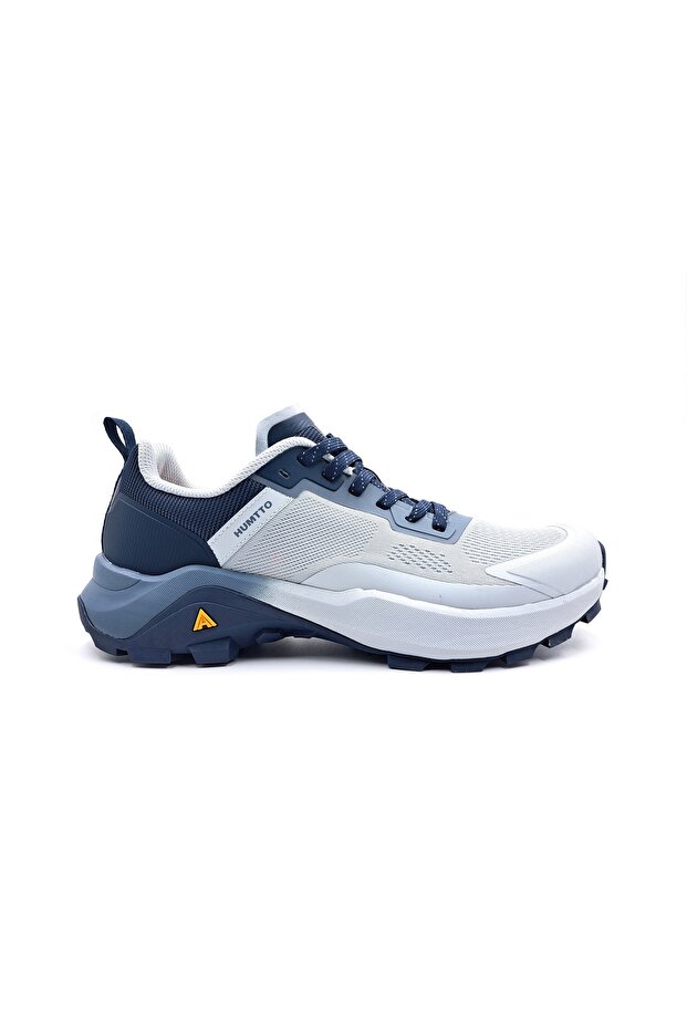 Navy Blue Gray Men's Walking Sports Shoes