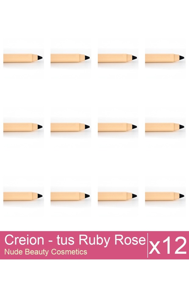 Set 12x Creion - tus Ruby Rose Kajal Waterproof - 1