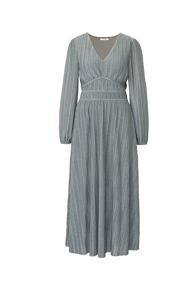 Rochie midi gri - 8