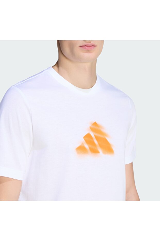 M Clay G T Erkek T-Shirt Kb9429 WHITE - 4