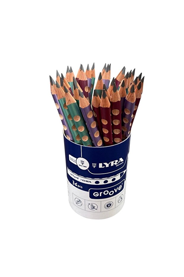 Groove Metallic B Graphite Pencil 36' Pack
