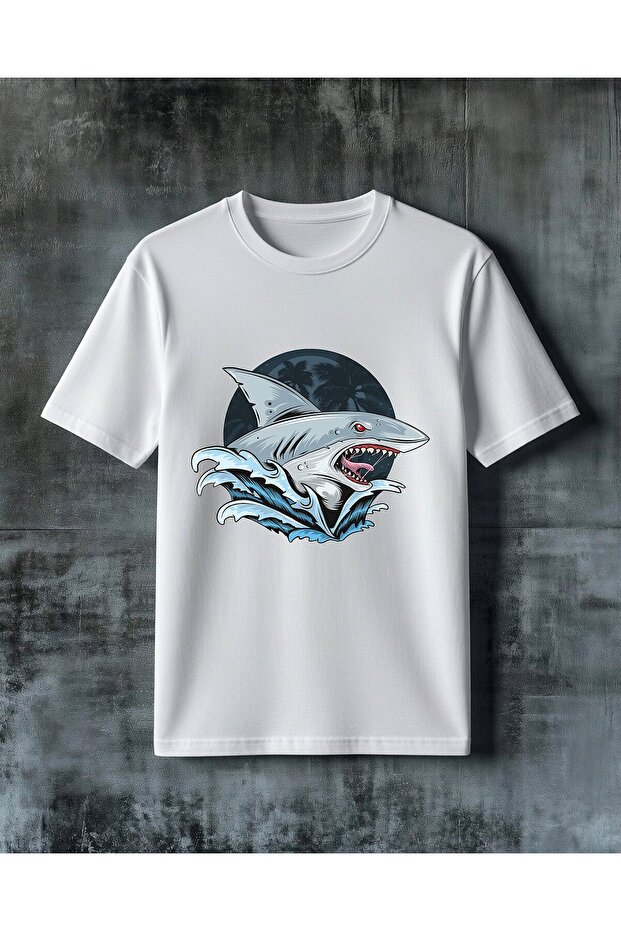 Kopek Baligi Aggressive Printed Oversize T-Shirt