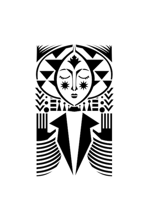 3D Bella Construction Stencil, 50x70cm, reusable, plastic