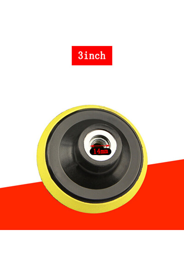 1 Pc 3inch-M14 M10/M14 Interface Sanding Pad Compatible 3/4/5/6/7Inch Angle Grinder Wheels and Sande