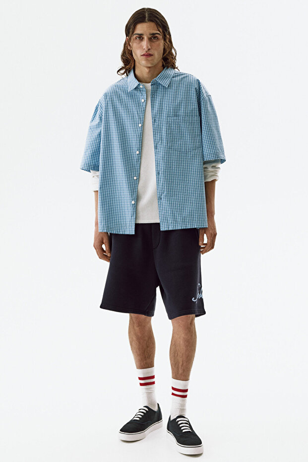 Sweatshirt Şort Relaxed Fit