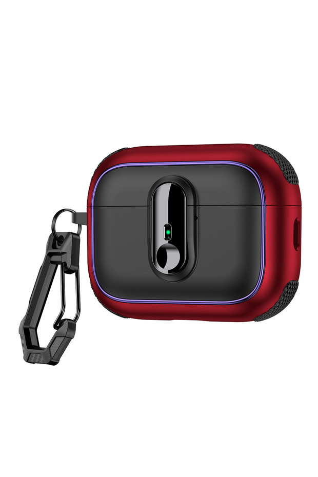 For AirPods Pro 8 Armor Lock Earphone Cover For AirPods Pro 3 Case TPU PC Shockproof Headphone Coque