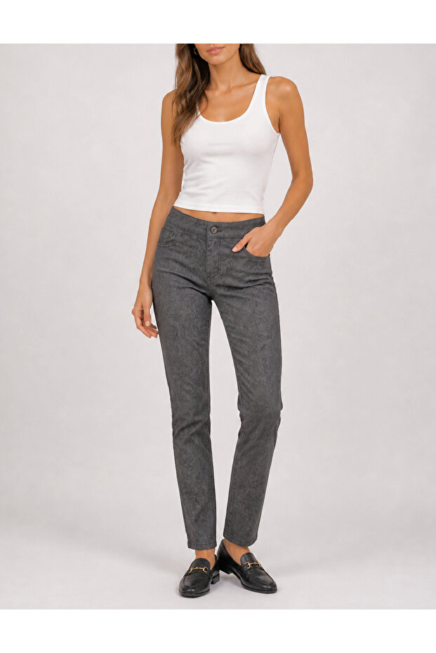Pantaloni, Gri - 1