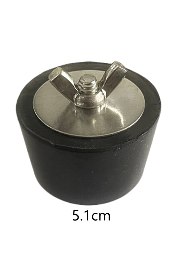 5.1cm Winter Antifreeze Pool Plugs - Expandable Winterizing Stoppers with SS Screws for Pipe Sea...