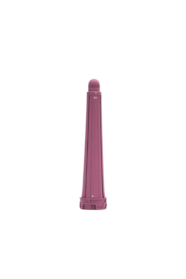 Multi Styler Add-On Attachment - DuoCurl Hair Curler R & L – Adjustable Curl Direction Wand for Natural Waves & Long-Lasting Styling (Pink)