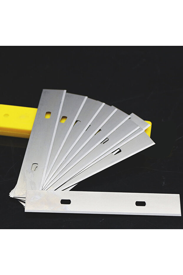 10pcs/box Spare Cleaning Blades for Wall Kitchen Floor Household Scraper Removing Glue Sticker De...