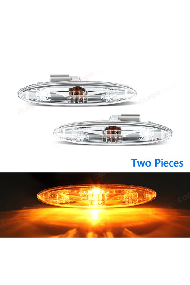 2pcs Car Side Marker For Toyota Camry Highlander Crown Kluger Reiz Lexus IS250 ES350 GS450 Front Bum