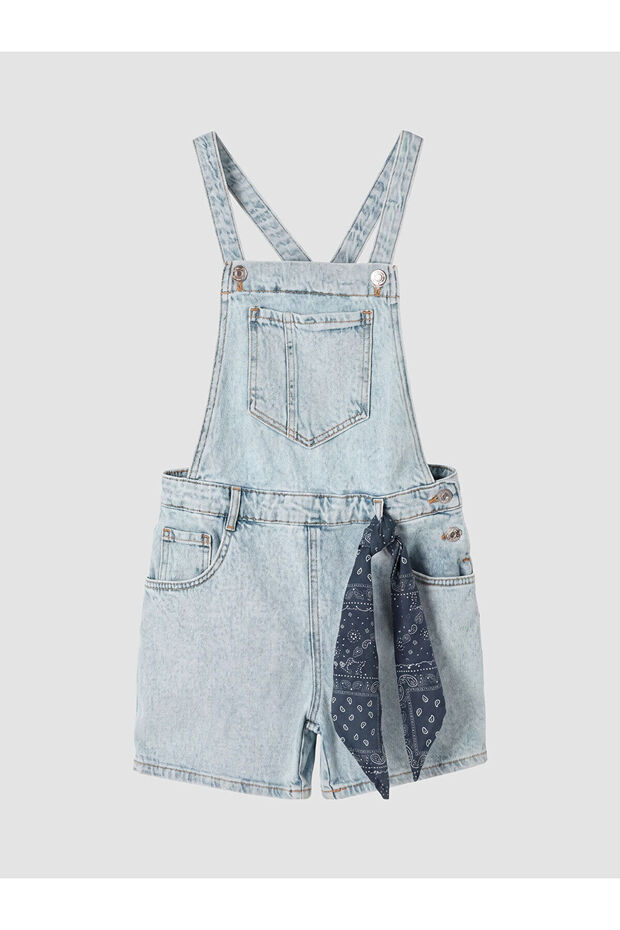 Nevavm Girl's Jean Salopet and Headband with Difference