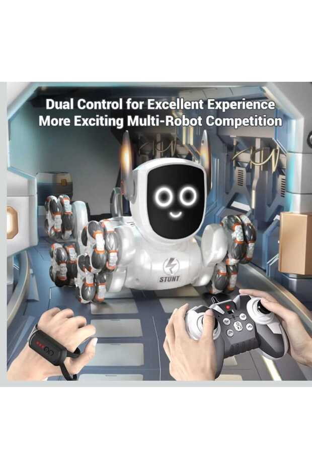 8 Wheel Multi Functional RC Dog - 3