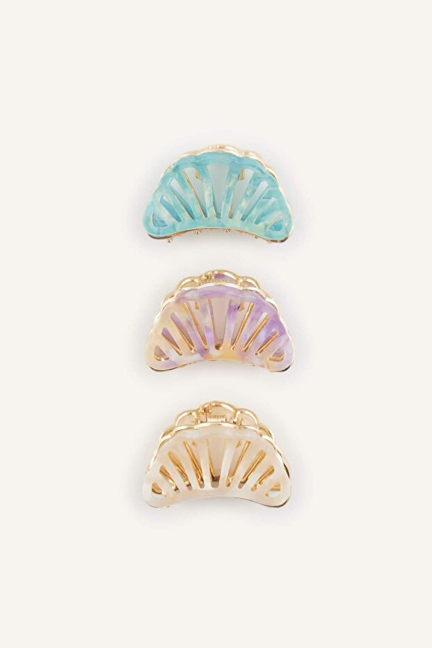 Women's 3-Piece Hair Clips H5693Axns