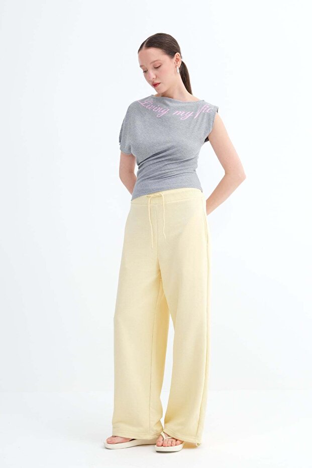 Adjustable Cuffed Elasticated Tracksuit Eşf10690