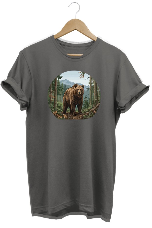 Huntwear Wild Boar Printed Nature T-Shirt Outdoor Camping Wear