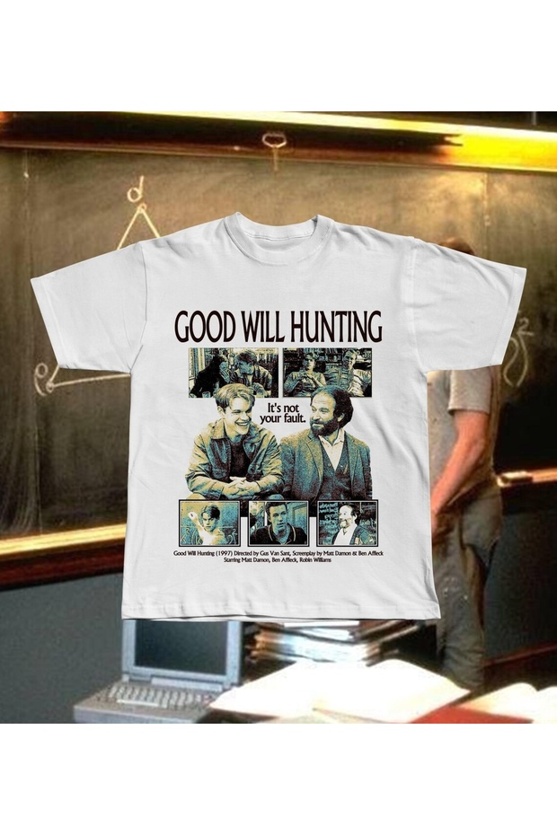 Good Will Hunting Printed Unisex Oversize T-Shirt