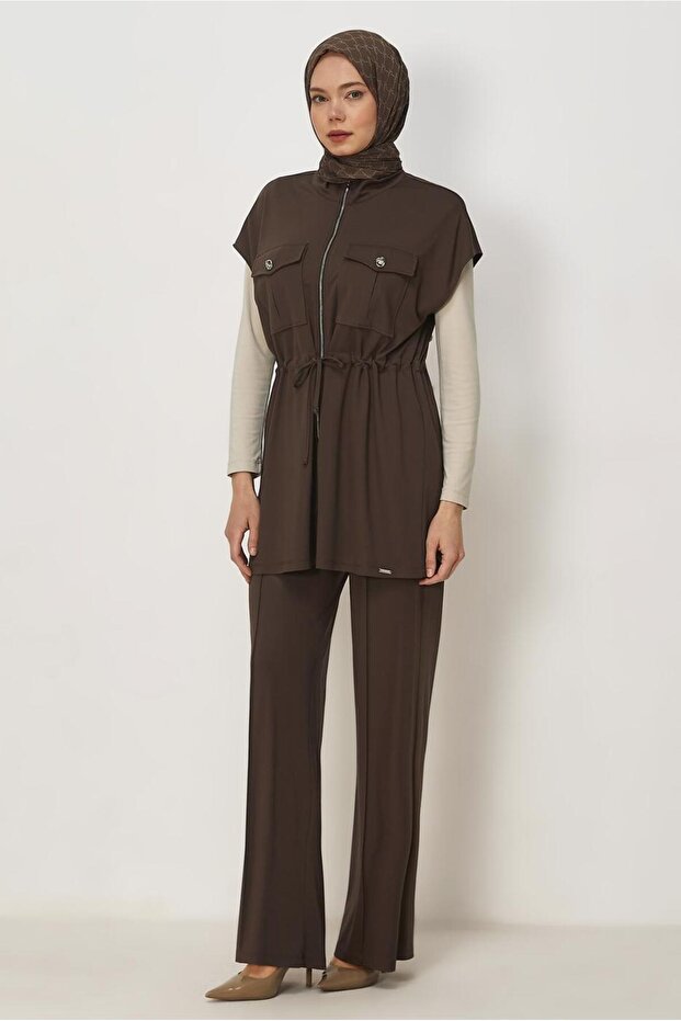 Yelekli̇ Track Suit Set 46447