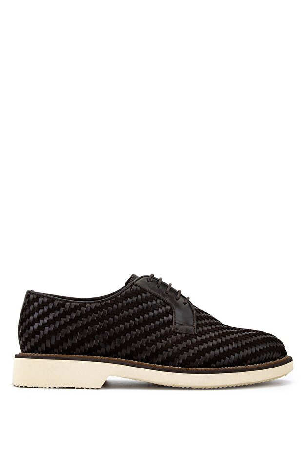 Men's Genuine Leather Brown Casual Shoes