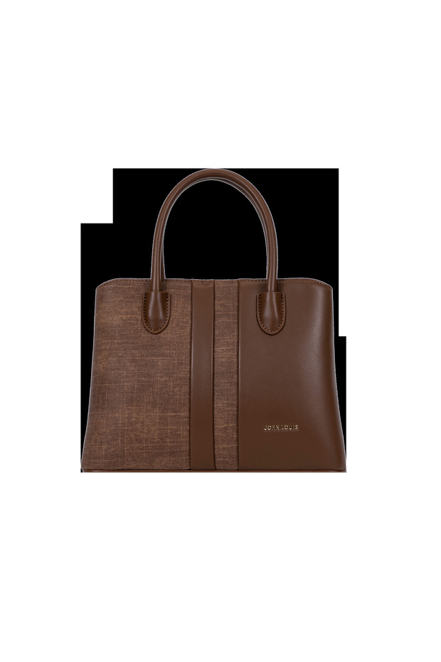 Ladies Hand Bag with adjustable JLSU26-25, Brown