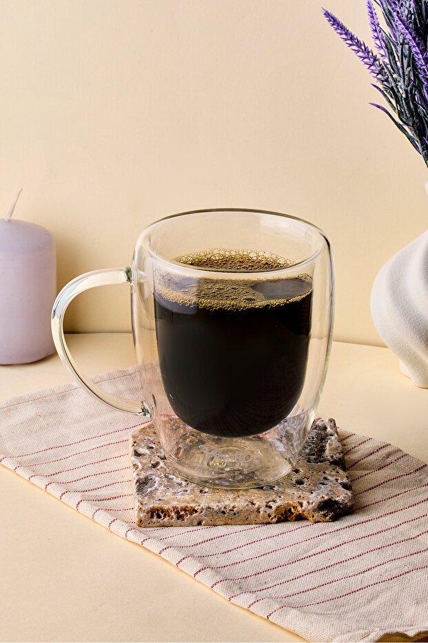 كوب STD-Cidar ذو جدار مزدوج سعة 350 مل