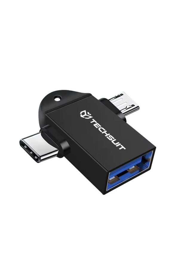 OTG 3-σε-1 USB σε Micro USB Type-C