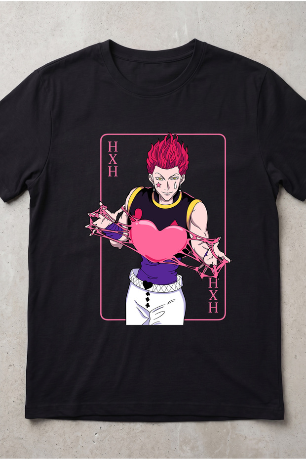 Hunter X Hunter Hisoka Design Standard Fit Anime Unisex T-Shirt