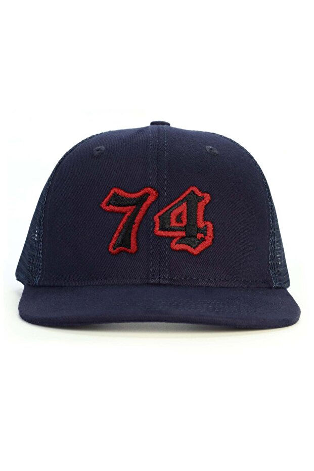 Number 74 Snapback Hat - 1