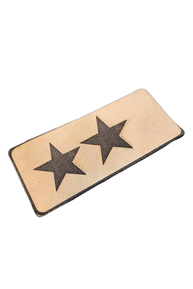 Bison Leather, Subay Usteğmen 4 سم × 9 سم Compat Peç
