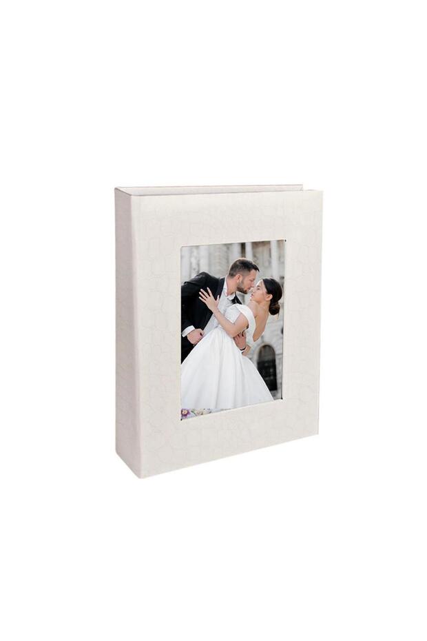 Premium Vinleks Leather 10X15 Photo Album with Windows 200 Photo Slots 10X15 + 1 Cover Photo Album
