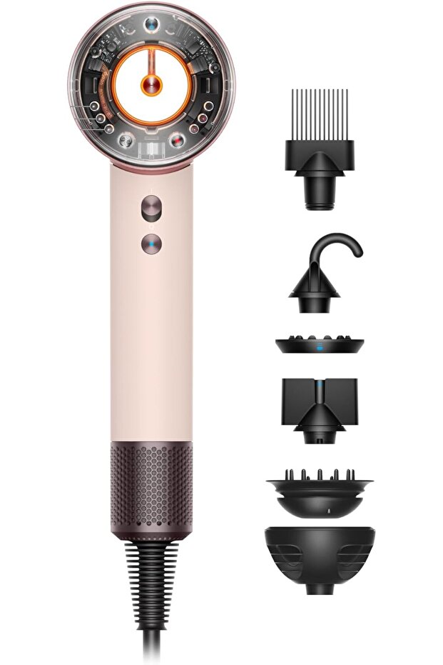 Supersonic Nural Hair Dryer (Ceramic Pink/Rose Gold) - International Version