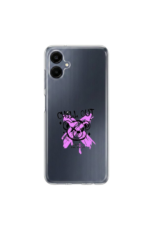 Samsung Galaxy A06 Compatible Graffiti 7 Design Transparent Case