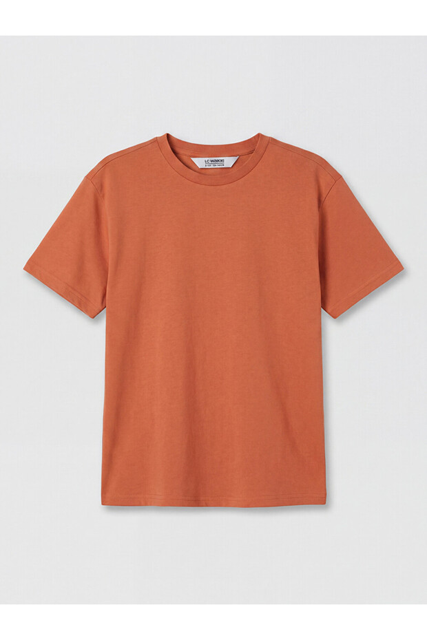 Crew Neck Basic Boys' T-Shirt