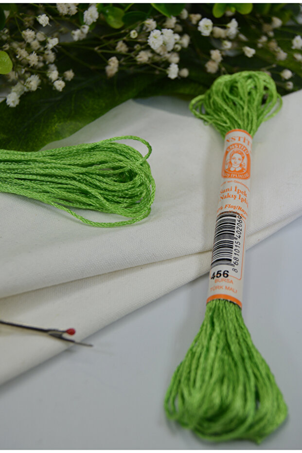 Hand Embroidery Silk, Laundry Silk, Rayon, Shiny Silk Texture, Colorfast