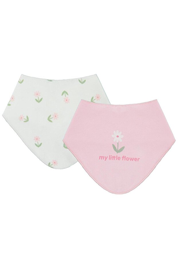 Floral Printed Baby Bib