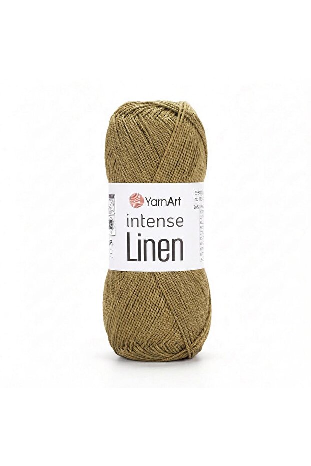 Intense Linen - Knitting Yarn Green-4120